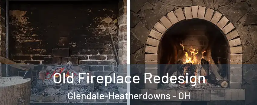 Old Fireplace Redesign Glendale-Heatherdowns - OH