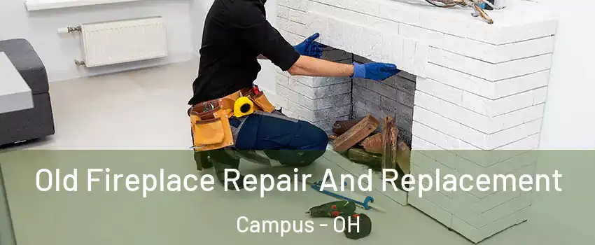 Old Fireplace Repair And Replacement Campus - OH