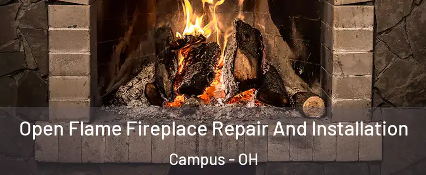 Open Flame Fireplace Repair And Installation Campus - OH