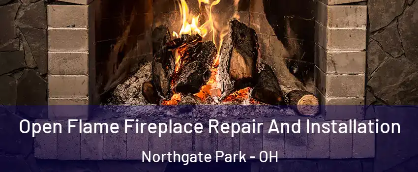 Open Flame Fireplace Repair And Installation Northgate Park - OH