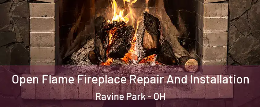 Open Flame Fireplace Repair And Installation Ravine Park - OH