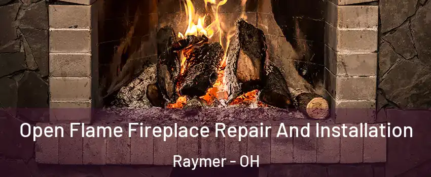 Open Flame Fireplace Repair And Installation Raymer - OH
