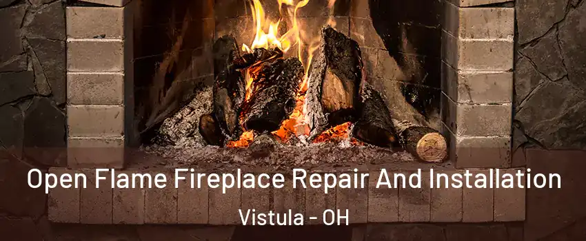 Open Flame Fireplace Repair And Installation Vistula - OH