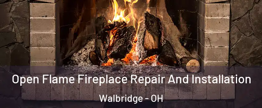 Open Flame Fireplace Repair And Installation Walbridge - OH