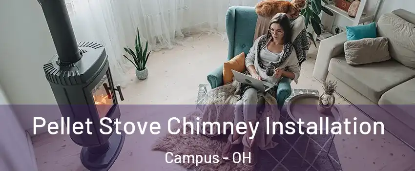 Pellet Stove Chimney Installation Campus - OH
