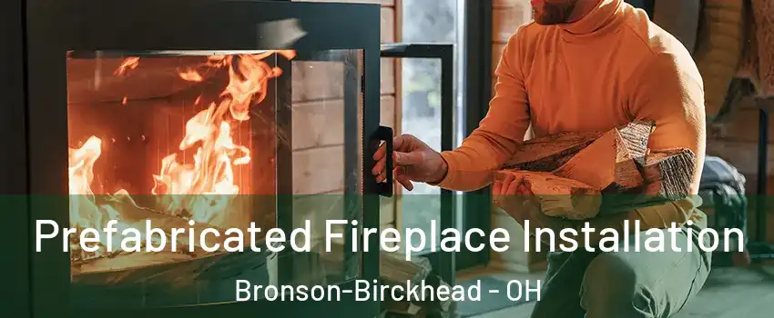 Prefabricated Fireplace Installation Bronson-Birckhead - OH