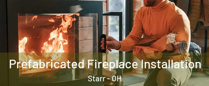 Prefabricated Fireplace Installation Starr - OH