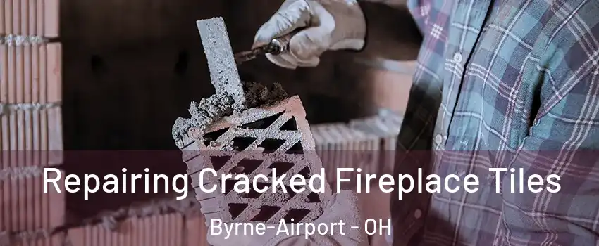 Repairing Cracked Fireplace Tiles Byrne-Airport - OH