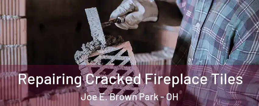 Repairing Cracked Fireplace Tiles Joe E. Brown Park - OH