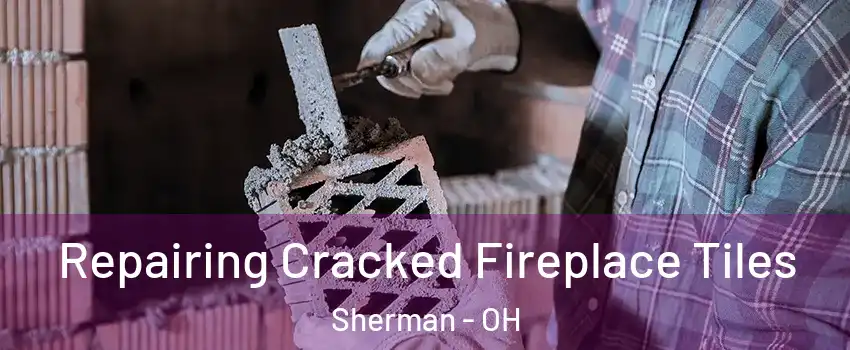 Repairing Cracked Fireplace Tiles Sherman - OH